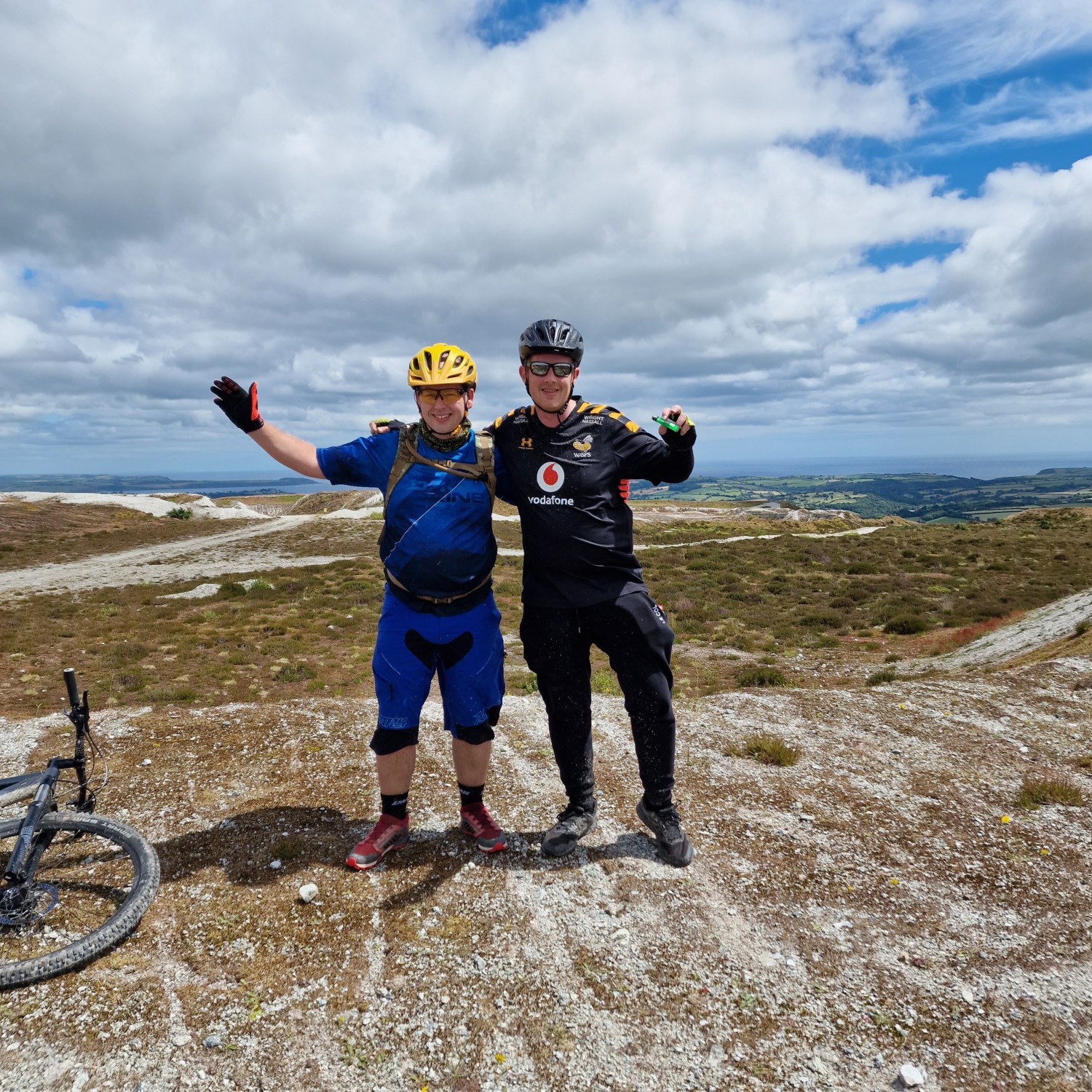 At the highest point of the ride from 2022