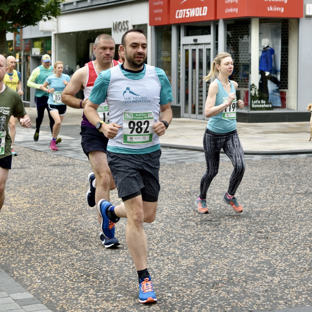 Raising money before the charity name changed