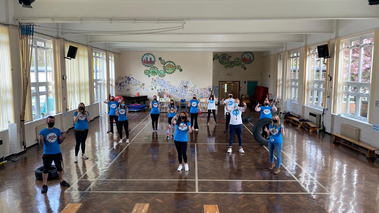 What a team 💙💚