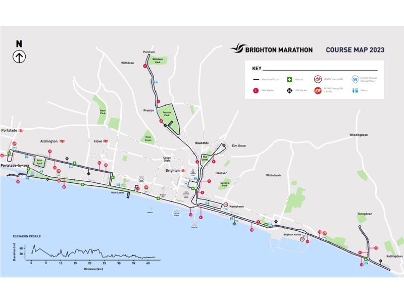 Brighton Marathon 2024 Nerve Tumours UK   Brighton 2023 Marathon Route 1200x900 800 600 S C1 