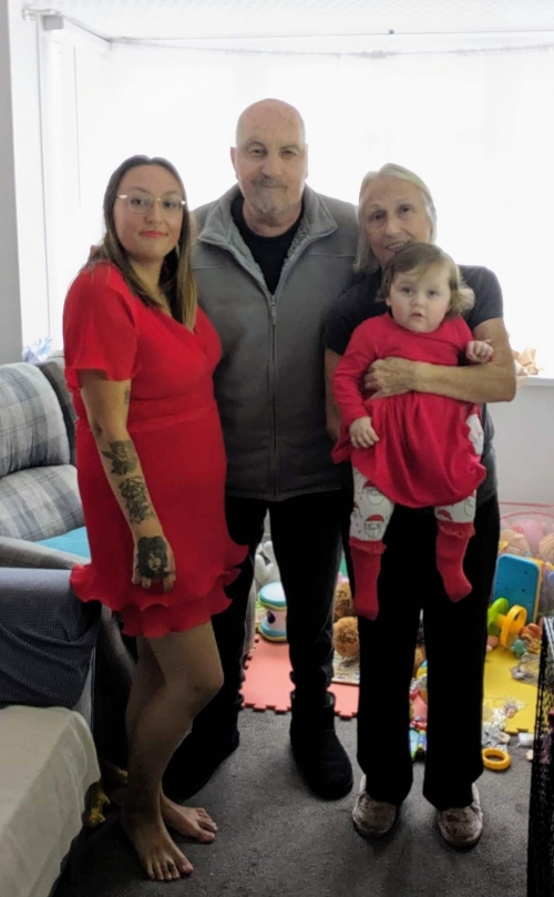 Tony and his family 💗
